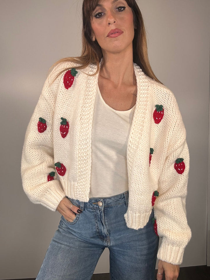 Cardigan Strawberry