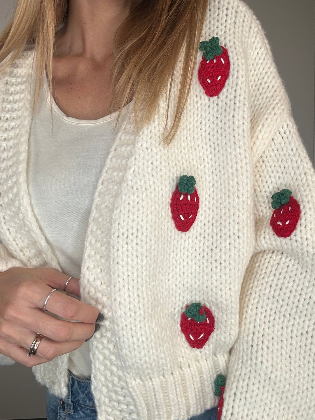 Cardigan Strawberry